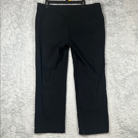 Anne Klein Women's Navy Straight Leg Pants - Picture 3 of 9